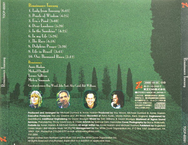 Renaissance (4) : Tuscany (CD, Album)