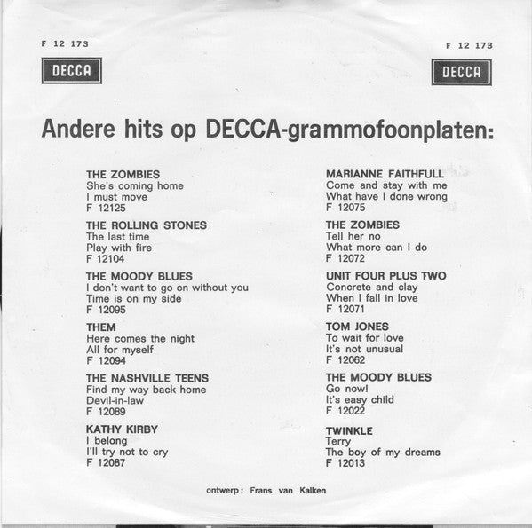 The Fortunes : You've Got Your Troubles / I've Got To Go (7", Single, Mono)