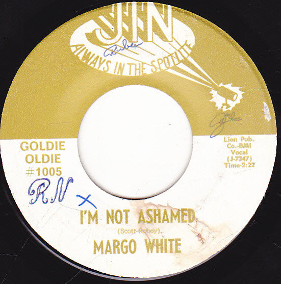 Margo White / Phil Bo : I'm Not Ashamed / Don't Take It So Hard (7", Single, RE)