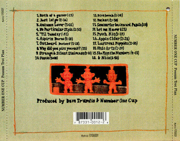 Number One Cup : Possum Trot Plan (CD, Album)