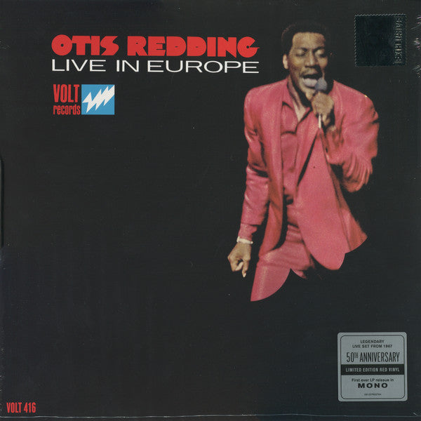 Otis Redding : Otis Redding Live In Europe (LP, Album, RSD, Mono, Ltd, RE, Red)