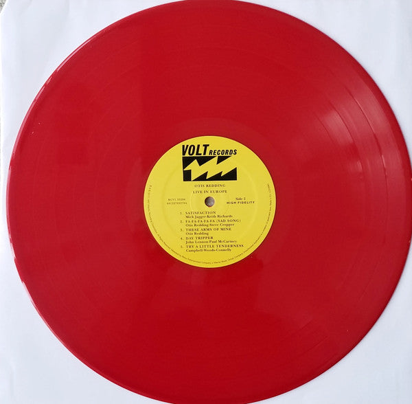Otis Redding : Otis Redding Live In Europe (LP, Album, RSD, Mono, Ltd, RE, Red)