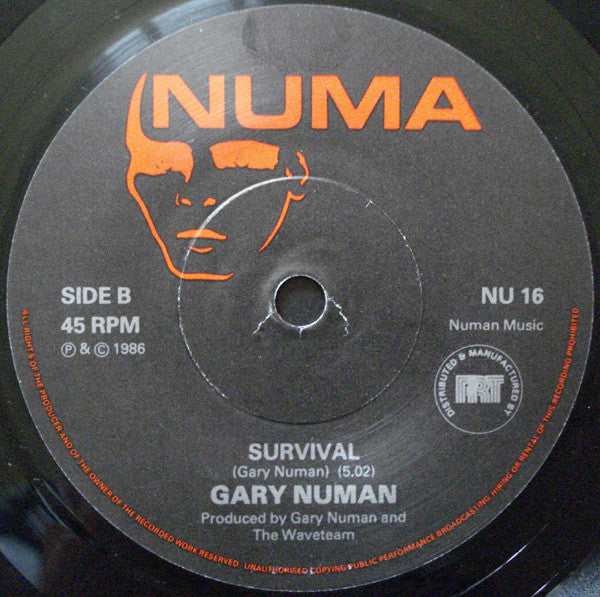 Gary Numan : This Is Love (7", Single)