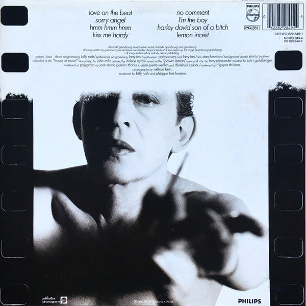 Serge Gainsbourg : Love On The Beat (LP, Album, RE, RP)