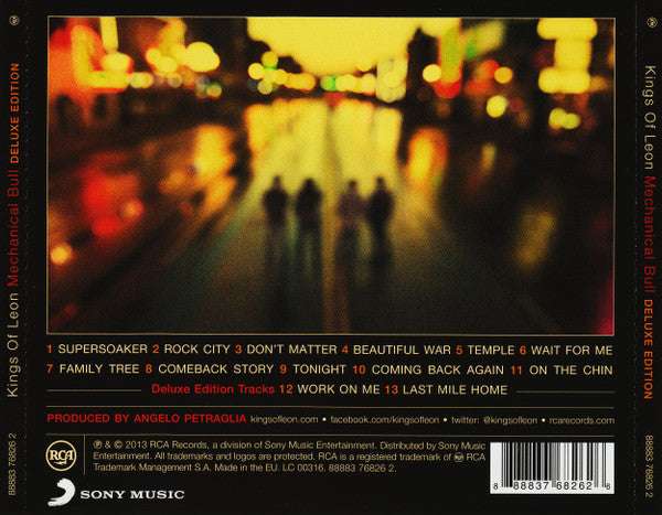 Kings Of Leon : Mechanical Bull  (CD, Album, Dlx, RE)