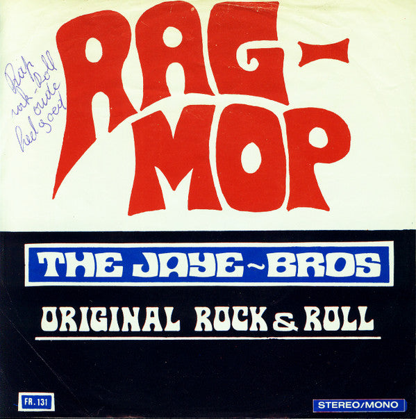 The Jaye Bros : Rag Mop (7", Single)