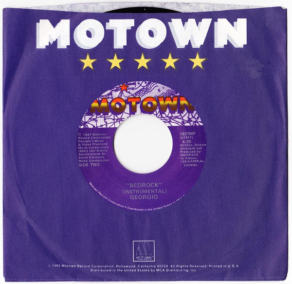 Georgio (2) : Bedrock (7")