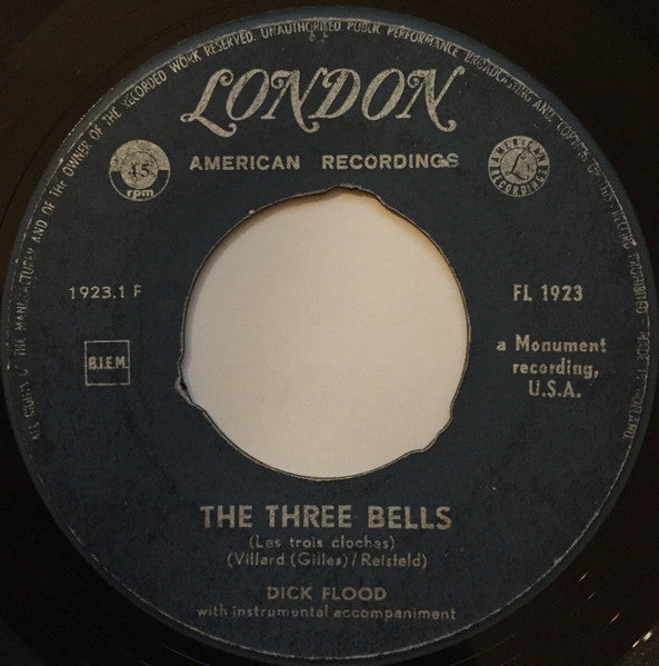 Dick Flood : The Three Bells / Far Away (7", Single)