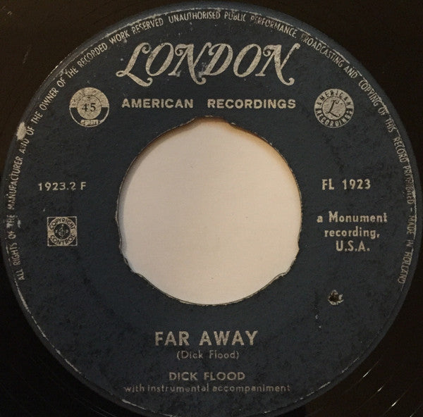 Dick Flood : The Three Bells / Far Away (7", Single)