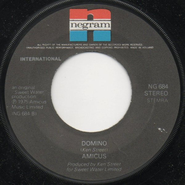 Amicus : Gaudété (7", Single)