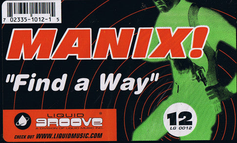 Manix! : Find A Way (12")