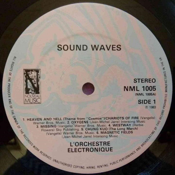 L'Orchestre Electronique : Sound Waves (LP, Album)