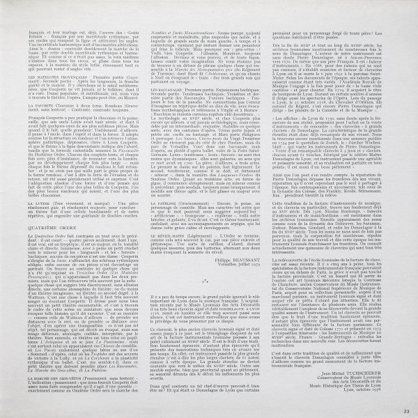 François Couperin, Blandine Verlet : Premier Livre De Piéces De Clavecin - Troisiême & Quatriême Ordres (LP)