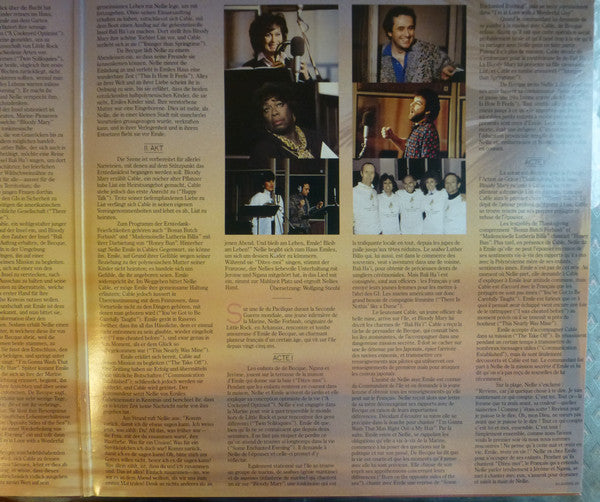 Kiri Te Kanawa / José Carreras / Sarah Vaughan / Mandy Patinkin, Rodgers & Hammerstein, The Ambrosian Singers, London Symphony Orchestra, Jonathan Tunick : South Pacific (LP, Gat)