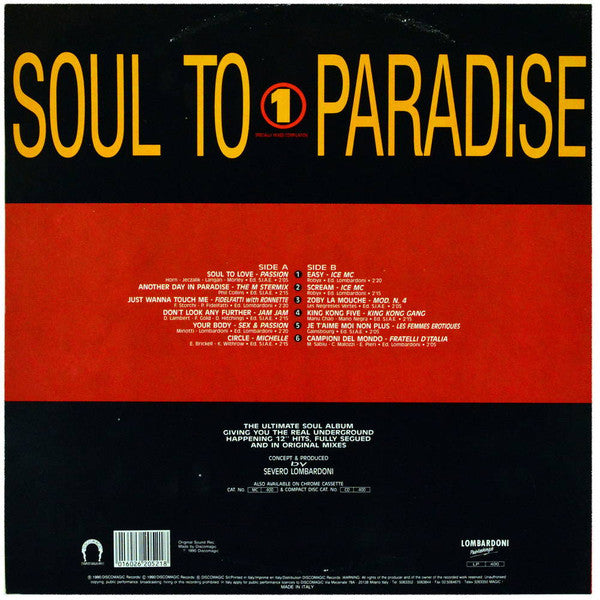 Various : Soul To Paradise (LP, Comp)