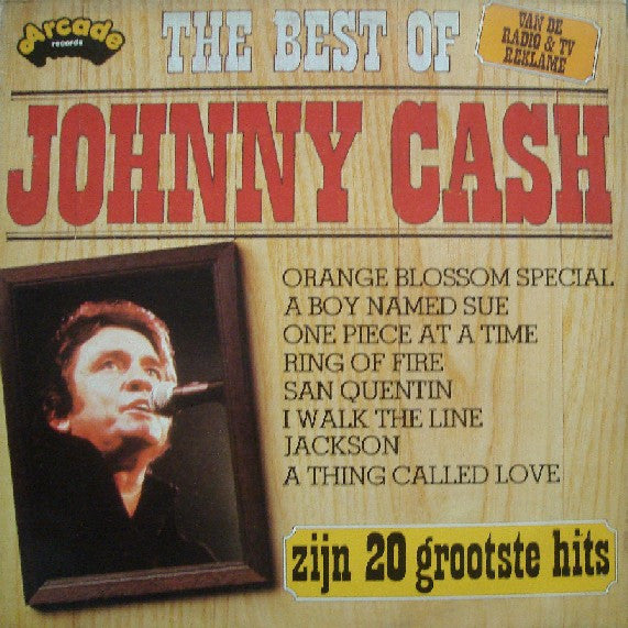 Johnny Cash : The Best Of Johnny Cash - Zijn 20 Grootste Hits (LP, Comp)