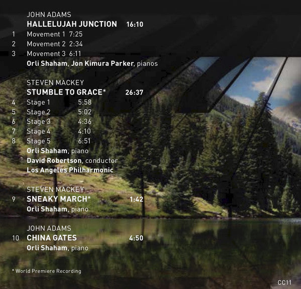 Orli Shaham, Steven Mackey, John Adams, David Robertson (5), Los Angeles Philharmonic Orchestra, Jon Kimura Parker : American Grace (CD, Album)
