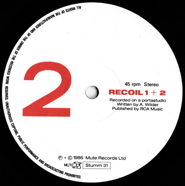 Recoil : 1 + 2 (LP, MiniAlbum)