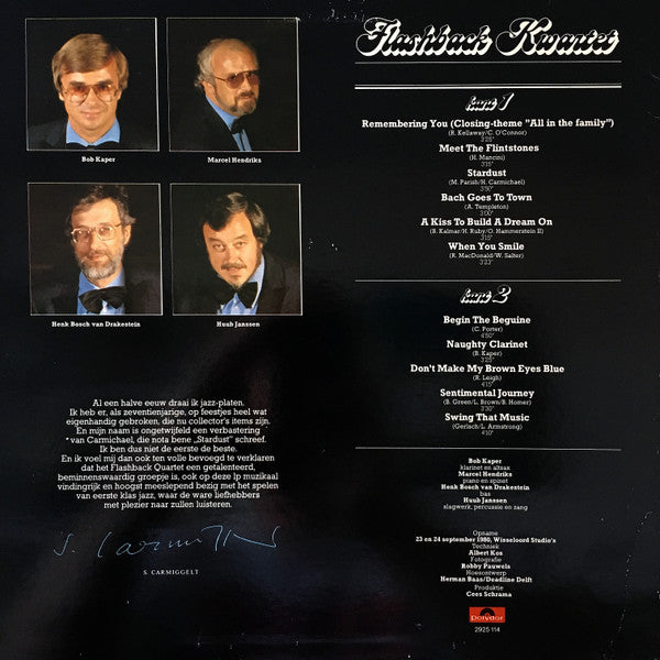 Flashback Quartet : Flashback Kwartet (LP, Album)