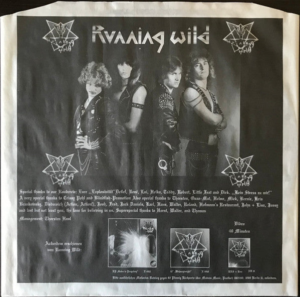 Running Wild : Branded And Exiled (LP, Album)