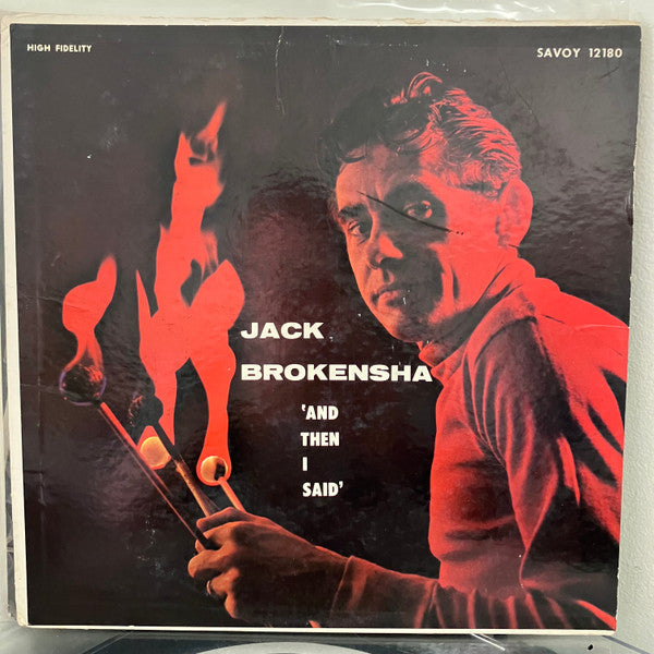 Jack Brokensha : And Then I Said (LP, Album)