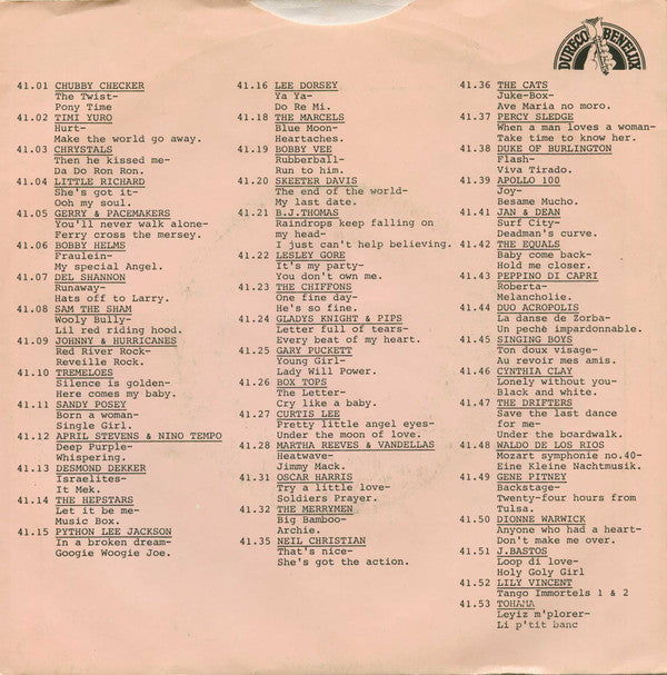 The Singing Boys : Ton Doux Visage (7", Single, RE)