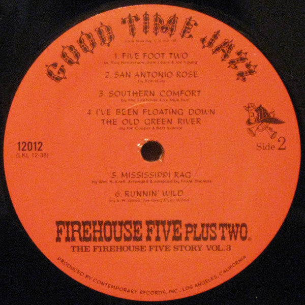 Firehouse Five Plus Two : The Firehouse Five Story, Vol. 3 (LP, Mono, RE)