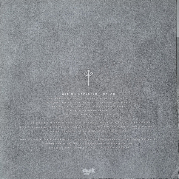 All We Expected : Hatàr (LP, Album, Bla)