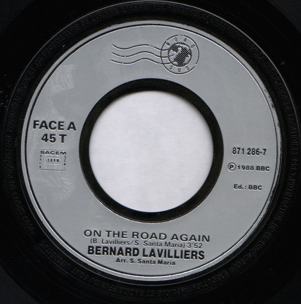 Bernard Lavilliers : On The Road Again (7", Single)