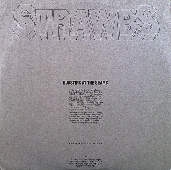 Strawbs : Bursting At The Seams (LP, Album)