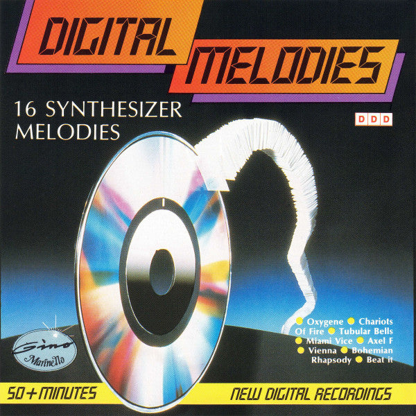 The Gino Marinello Orchestra : Digital Melodies - 16 Synthesizer Melodies (CD)