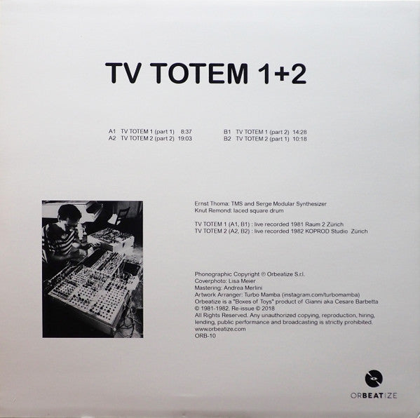 TV-Totem : TV Totem 1+2 (LP, Album, Ltd, RM)