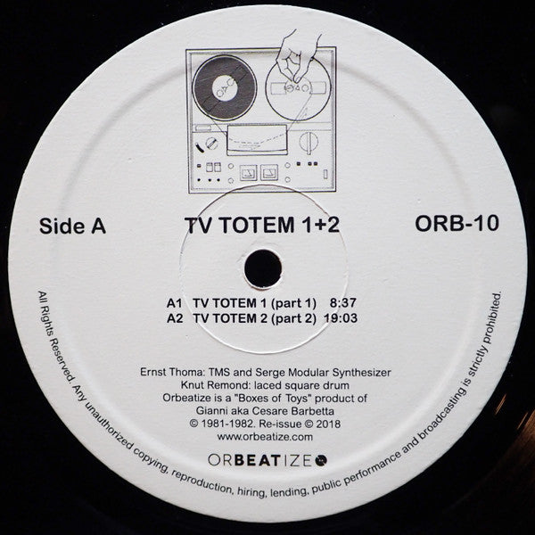 TV-Totem : TV Totem 1+2 (LP, Album, Ltd, RM)