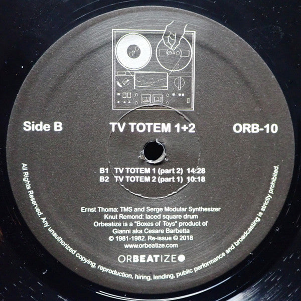 TV-Totem : TV Totem 1+2 (LP, Album, Ltd, RM)