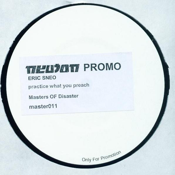 Eric Sneo : Practice What You Preach (12", Promo, W/Lbl, Sti)