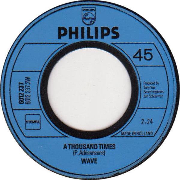Wave (15) : In Vain (7", Single)