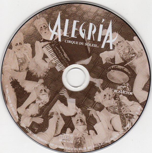 Cirque Du Soleil : Alegría (CD, Album)