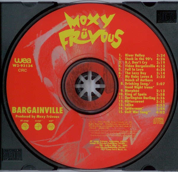 Moxy Früvous : Bargainville (CD, Album, Club)