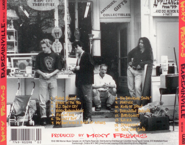 Moxy Früvous : Bargainville (CD, Album, Club)