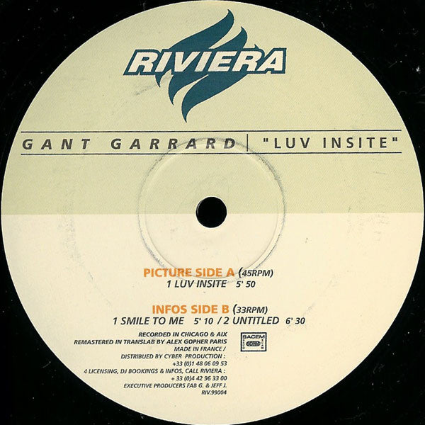 Gant Garrard : Luv Insite (12")