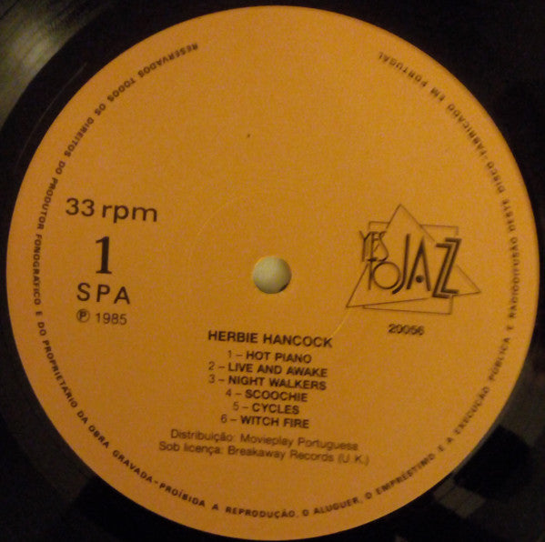 Herbie Hancock : Hot And Heavy (LP)