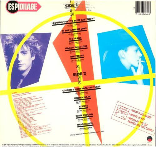 Espionage (4) : E S P (LP, Album)