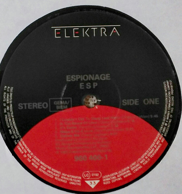 Espionage (4) : E S P (LP, Album)