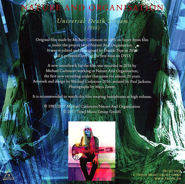 Nature And Organisation : Universal Death Stream (Live 1985) (LP, Album, Lav + DVD-V)