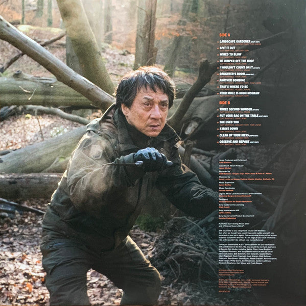 Cliff Martinez : The Foreigner (Original Motion Picture Soundtrack) (LP, Album, Ltd, Num, Ora)