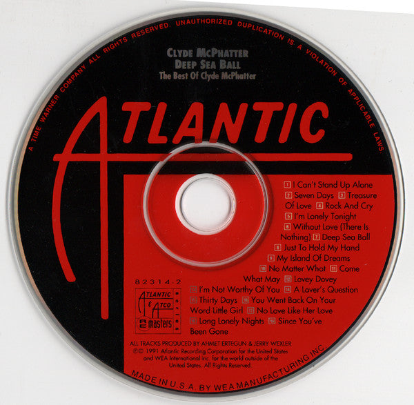 Clyde McPhatter : Deep Sea Ball: The Best Of Clyde McPhatter (CD, Comp, RM)