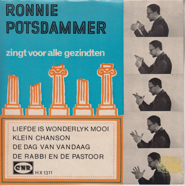Ronnie Potsdammer : Zingt Voor Alle Gezindten (7", EP)
