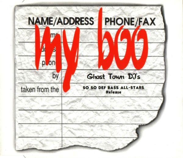Ghost Town DJ's : My Boo (CD, Single)