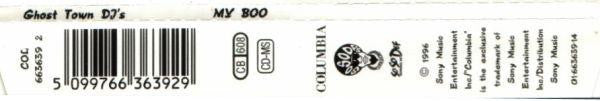 Ghost Town DJ's : My Boo (CD, Single)
