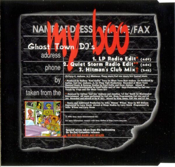 Ghost Town DJ's : My Boo (CD, Single)